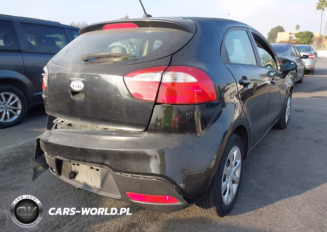 2012 Kia Rio5 Lx VIN:KNADM5A34C6022254 - 4