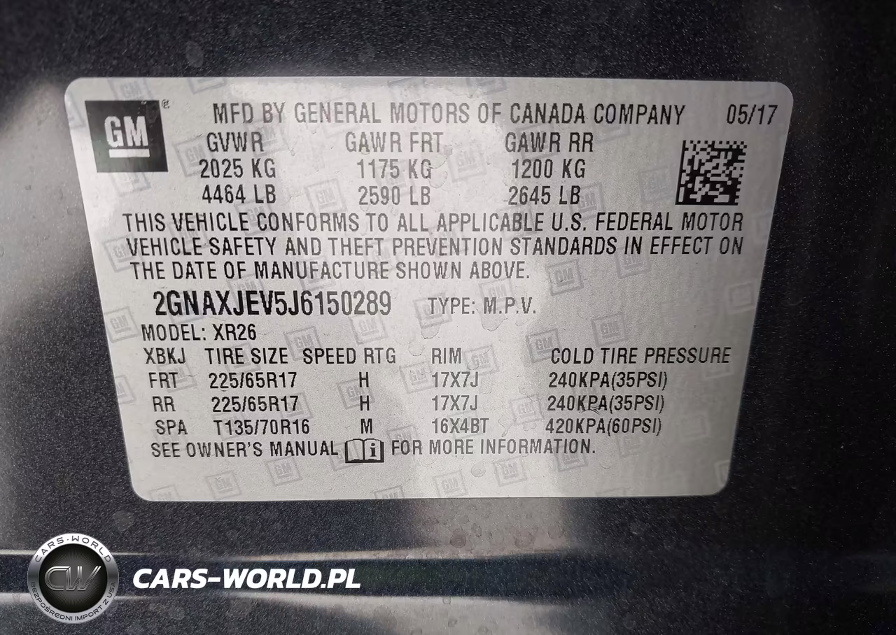 2018 Chevrolet Equinox Lt VIN:2GNAXJEV5J6150289 - 9