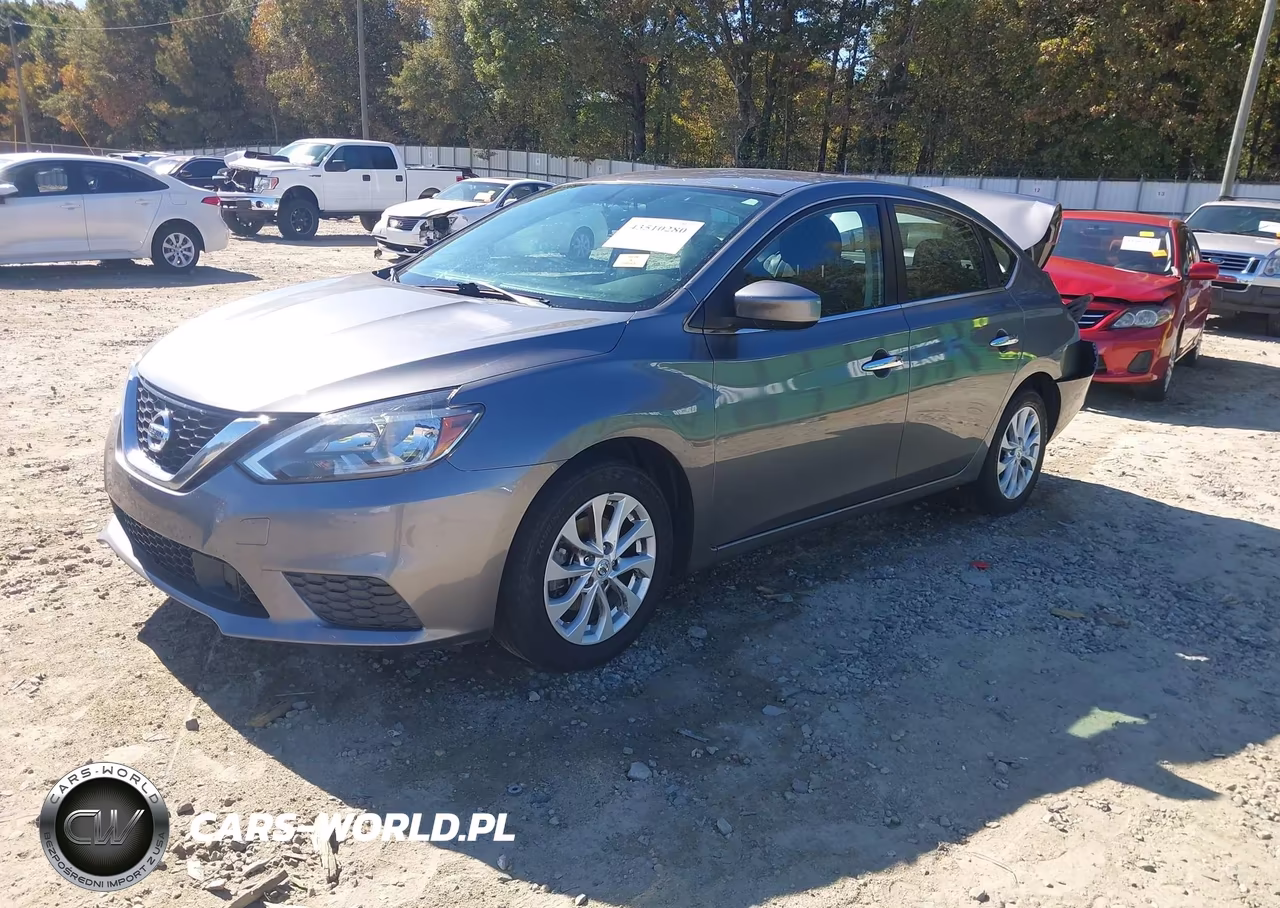 2019 Nissan Sentra Sv VIN:3N1AB7AP4KY456081 - 2