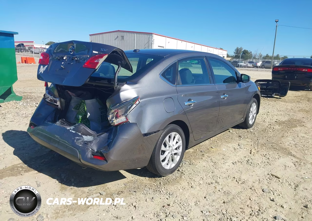 2019 Nissan Sentra Sv VIN:3N1AB7AP4KY456081 - 4