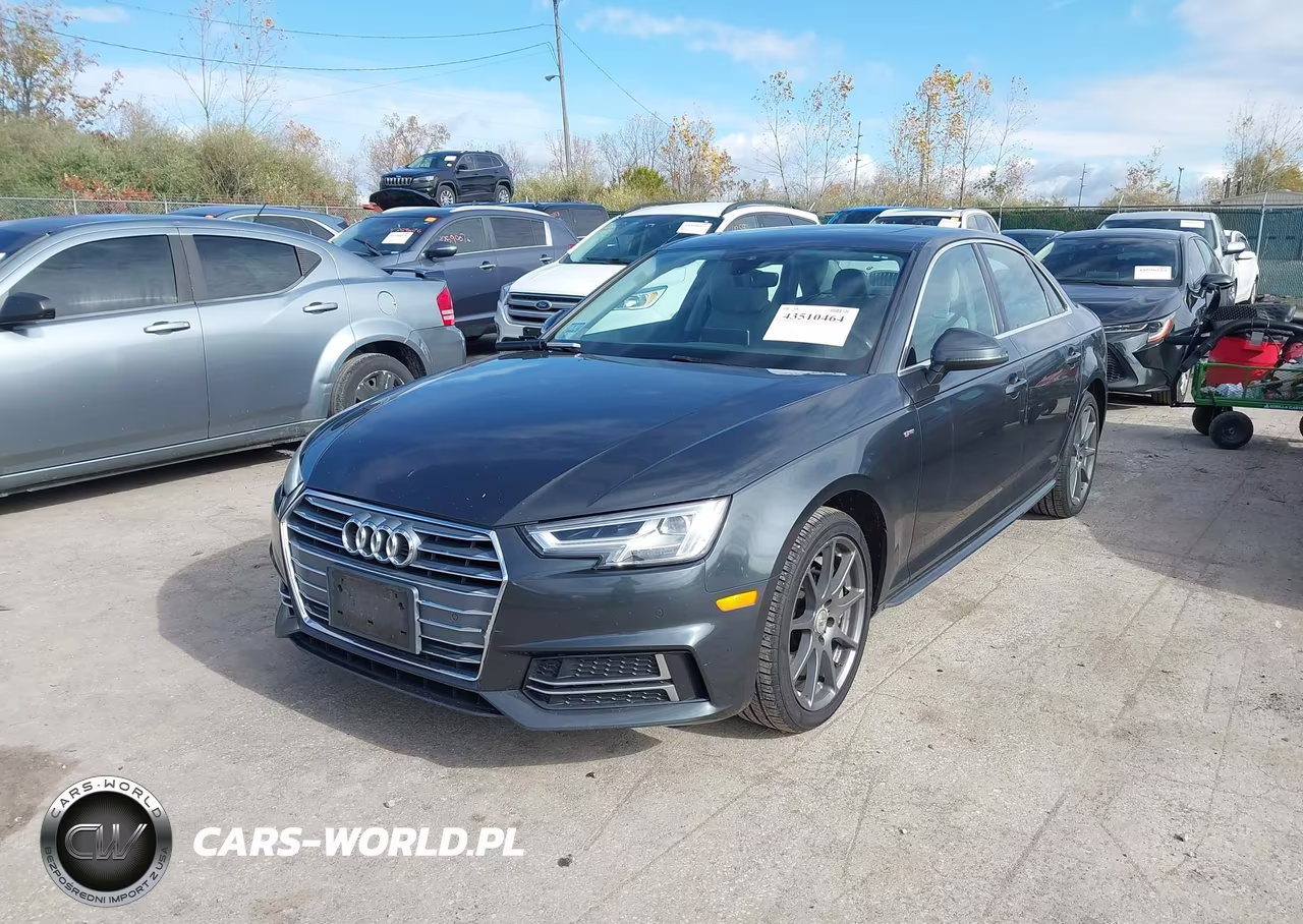 2018 Audi A4 2.0T Premium-2.0T Tech Premium VIN:WAUENAF47JA056520 - 2