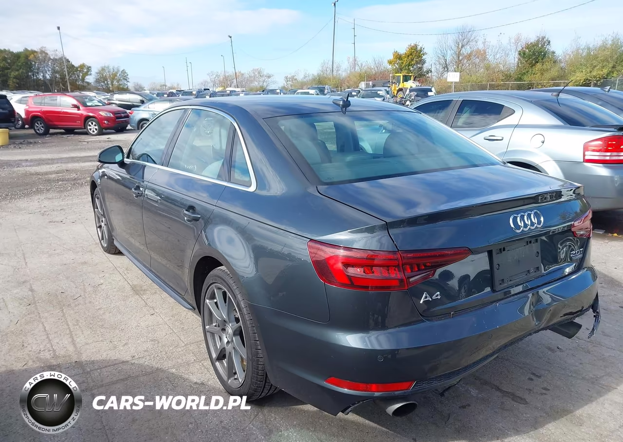 2018 Audi A4 2.0T Premium-2.0T Tech Premium VIN:WAUENAF47JA056520 - 3