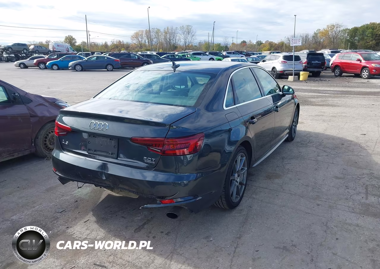 2018 Audi A4 2.0T Premium-2.0T Tech Premium VIN:WAUENAF47JA056520 - 4