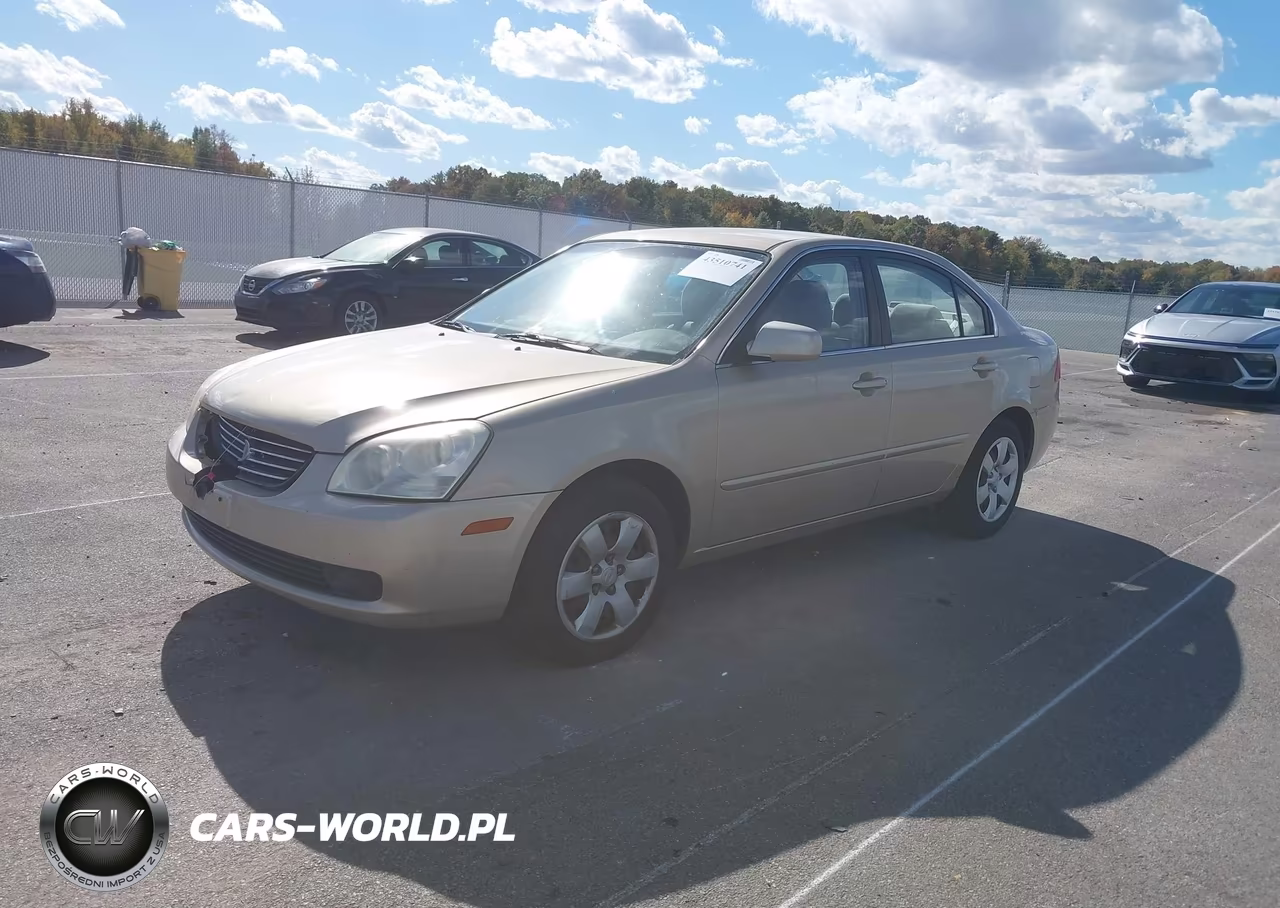 2008 Kia Optima Lx VIN:KNAGE123185196040 - 2