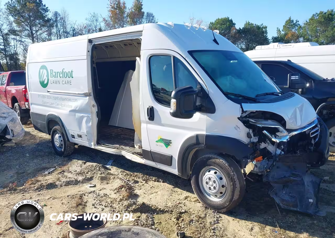 2023 Ram Promaster 3500 Cargo Van High Roof 159 Wb Ext