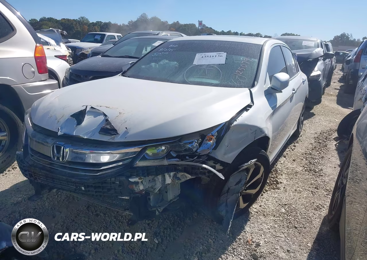 2016 Honda Accord Ex VIN:1HGCR2F73GA125079 - 2
