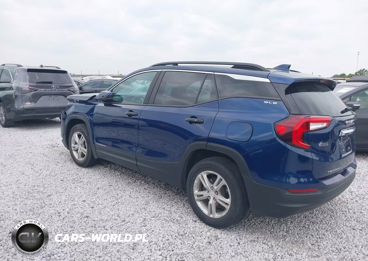 2022 GMC Terrain Fwd Sle VIN:3GKALMEVXNL126081 - 3