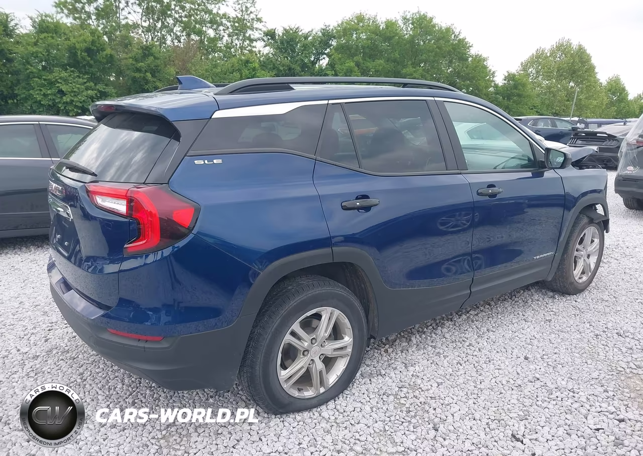 2022 GMC Terrain Fwd Sle VIN:3GKALMEVXNL126081 - 4