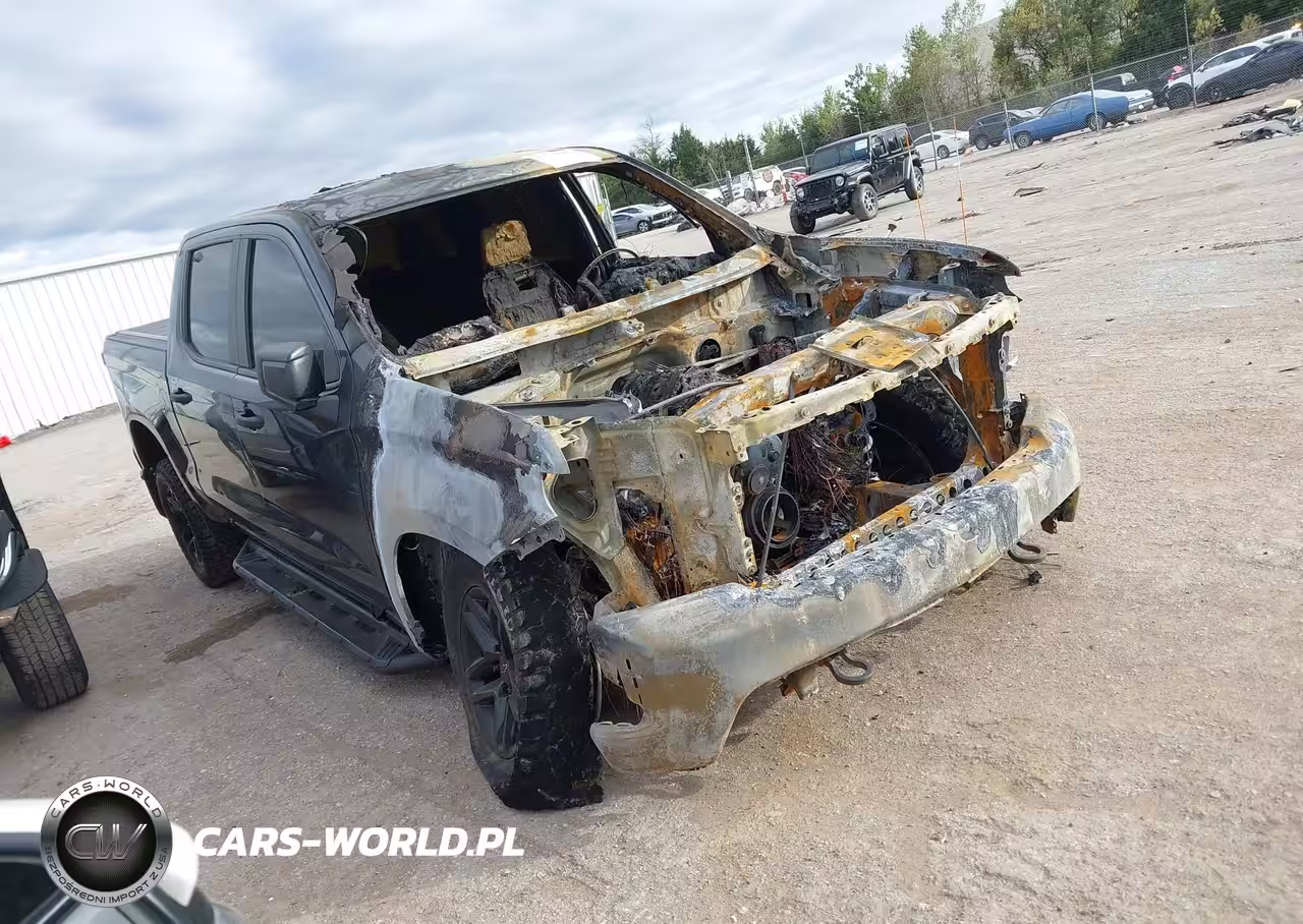 2020 Chevrolet Silverado 1500 4Wd Short Bed Custom Trail Boss