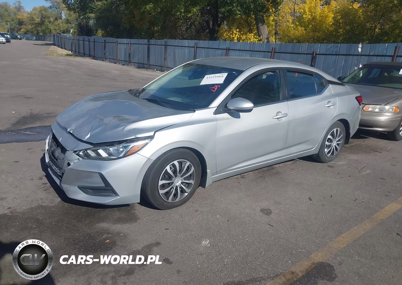 2020 Nissan Sentra S Xtronic Cvt VIN:3N1AB8BV6LY264441 - 2