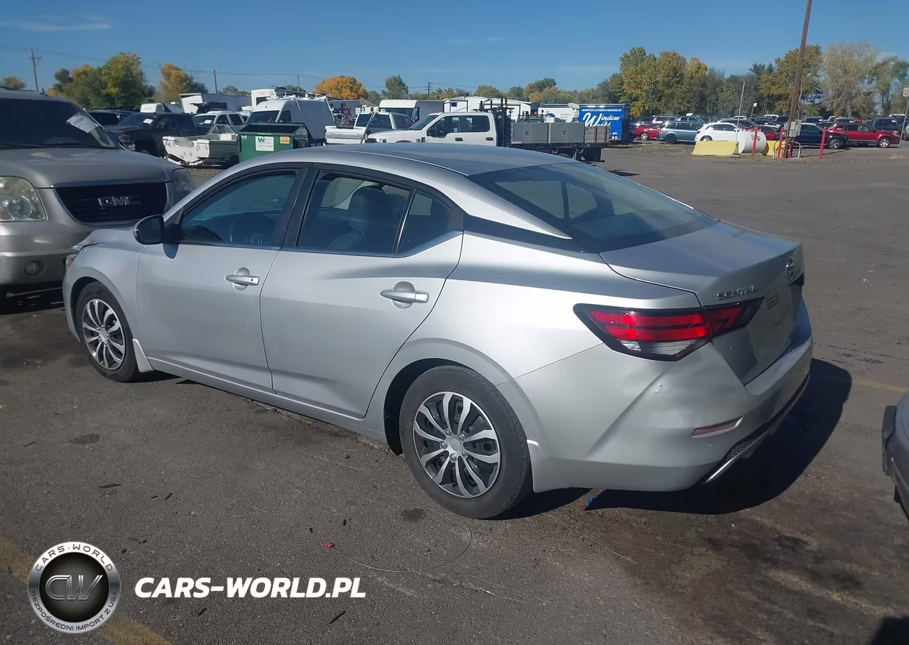 2020 Nissan Sentra S Xtronic Cvt VIN:3N1AB8BV6LY264441 - 3