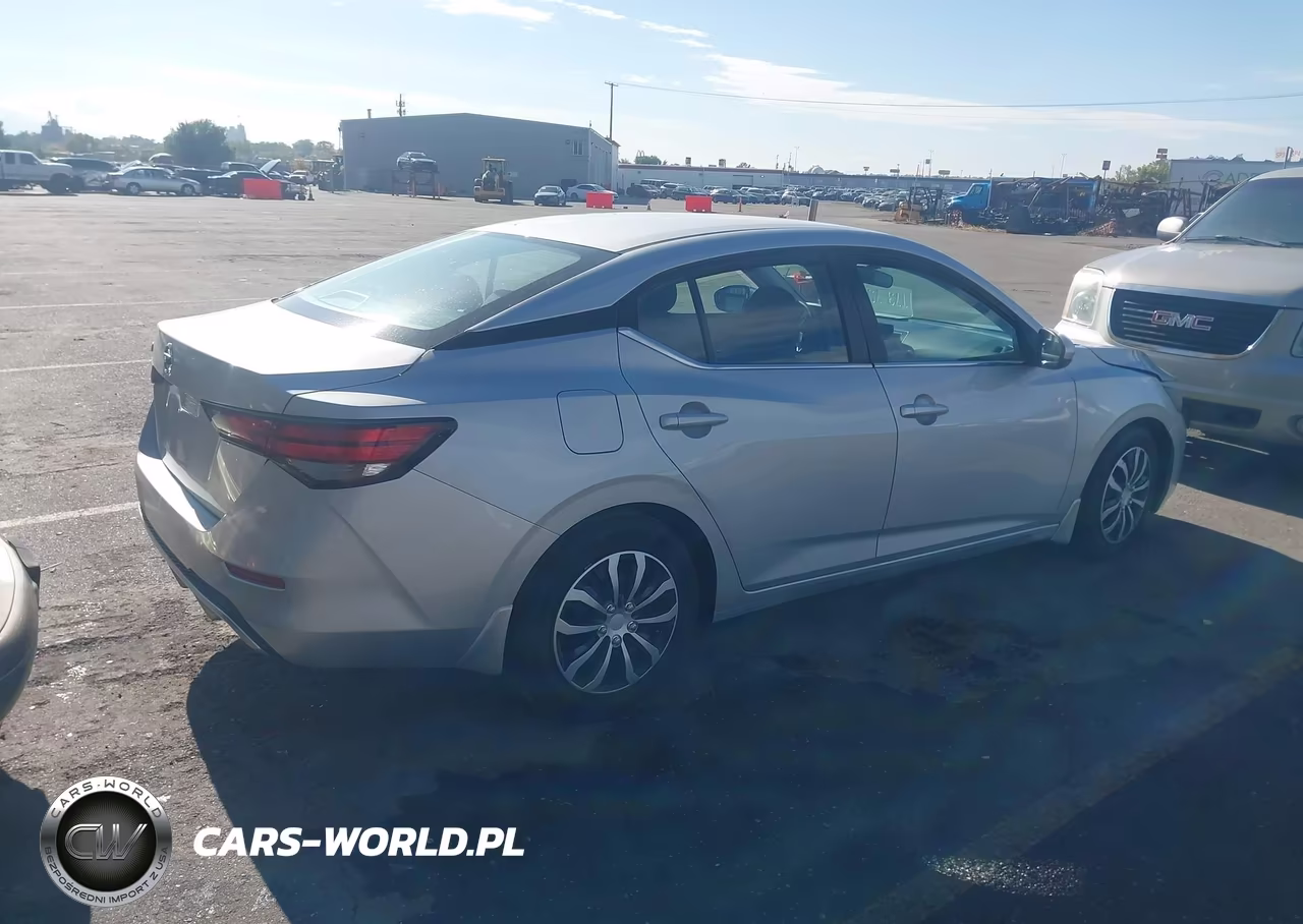 2020 Nissan Sentra S Xtronic Cvt VIN:3N1AB8BV6LY264441 - 4