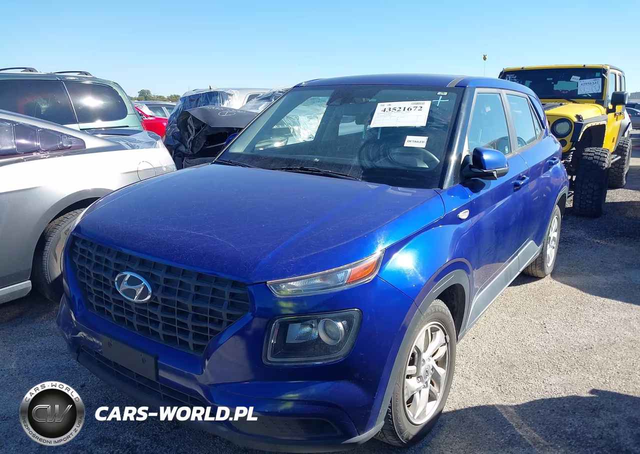2021 Hyundai Venue Se VIN:KMHRB8A36MU068614 - 2