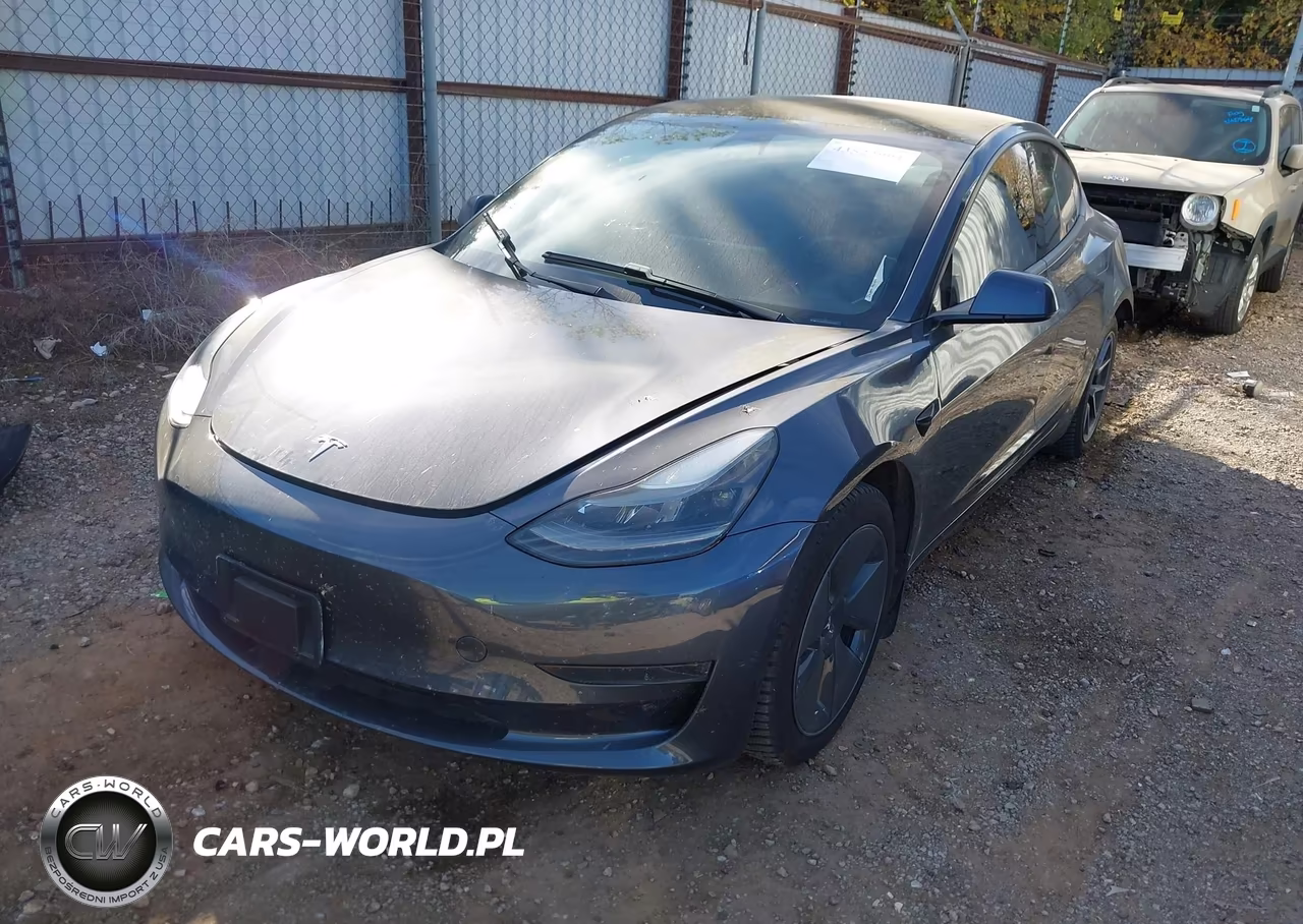 2021 Tesla Model 3 Standard Range Plus Rear-Wheel Drive VIN:5YJ3E1EA7MF873063 - 2