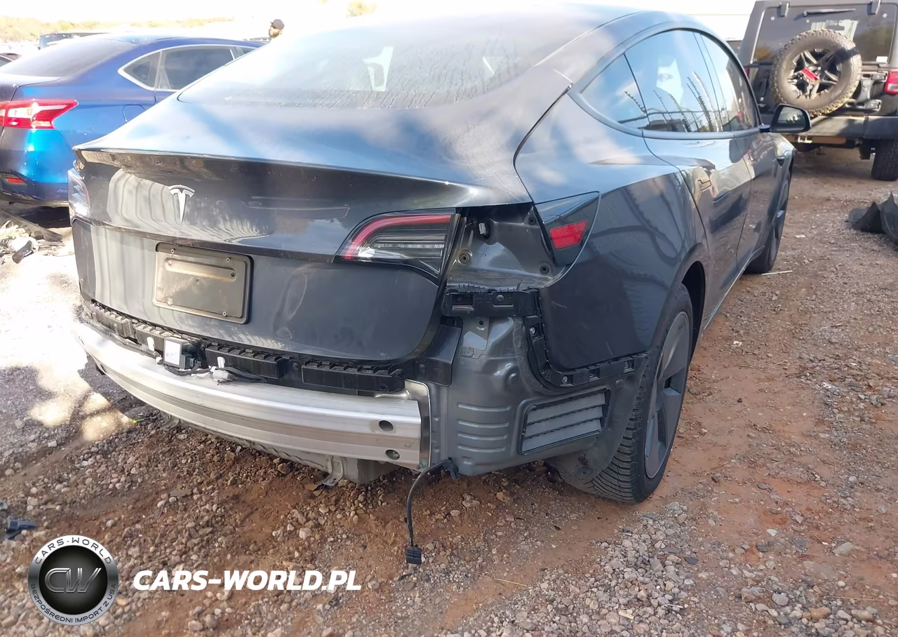 2021 Tesla Model 3 Standard Range Plus Rear-Wheel Drive VIN:5YJ3E1EA7MF873063 - 4
