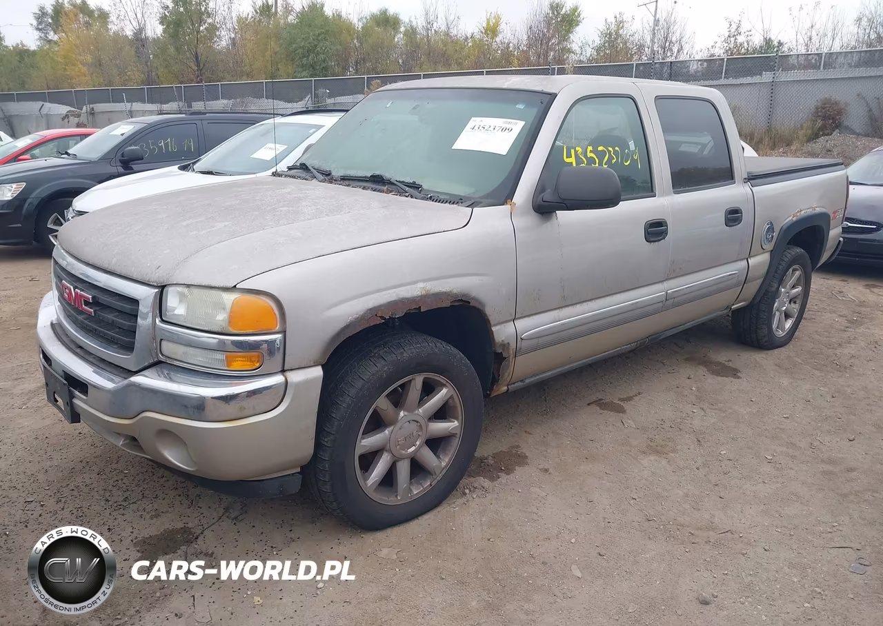 2005 GMC Sierra 1500 Sle VIN:2GTEK13T151157530 - 2