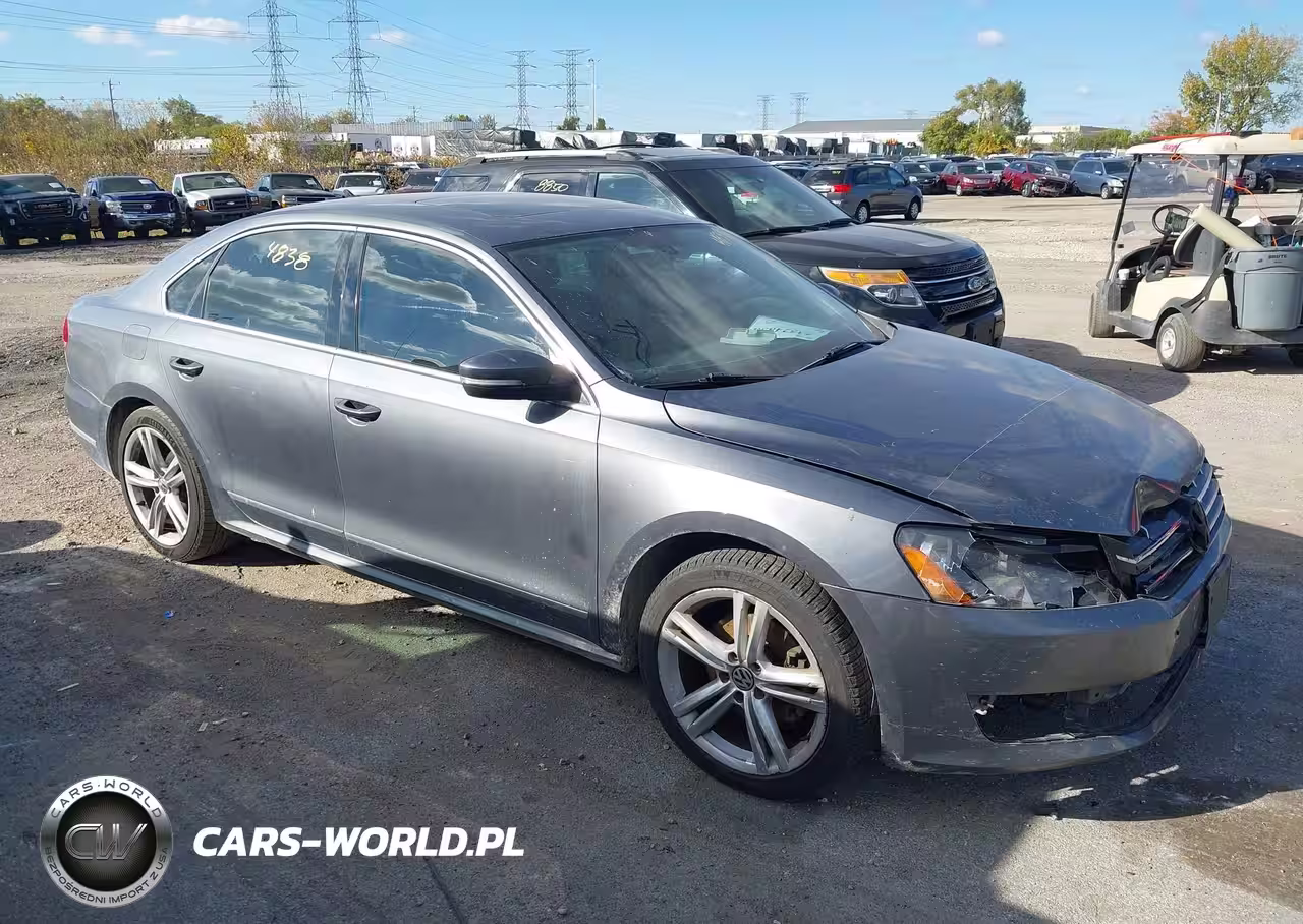 2013 Volkswagen Passat 2.0L Tdi Sel Premium