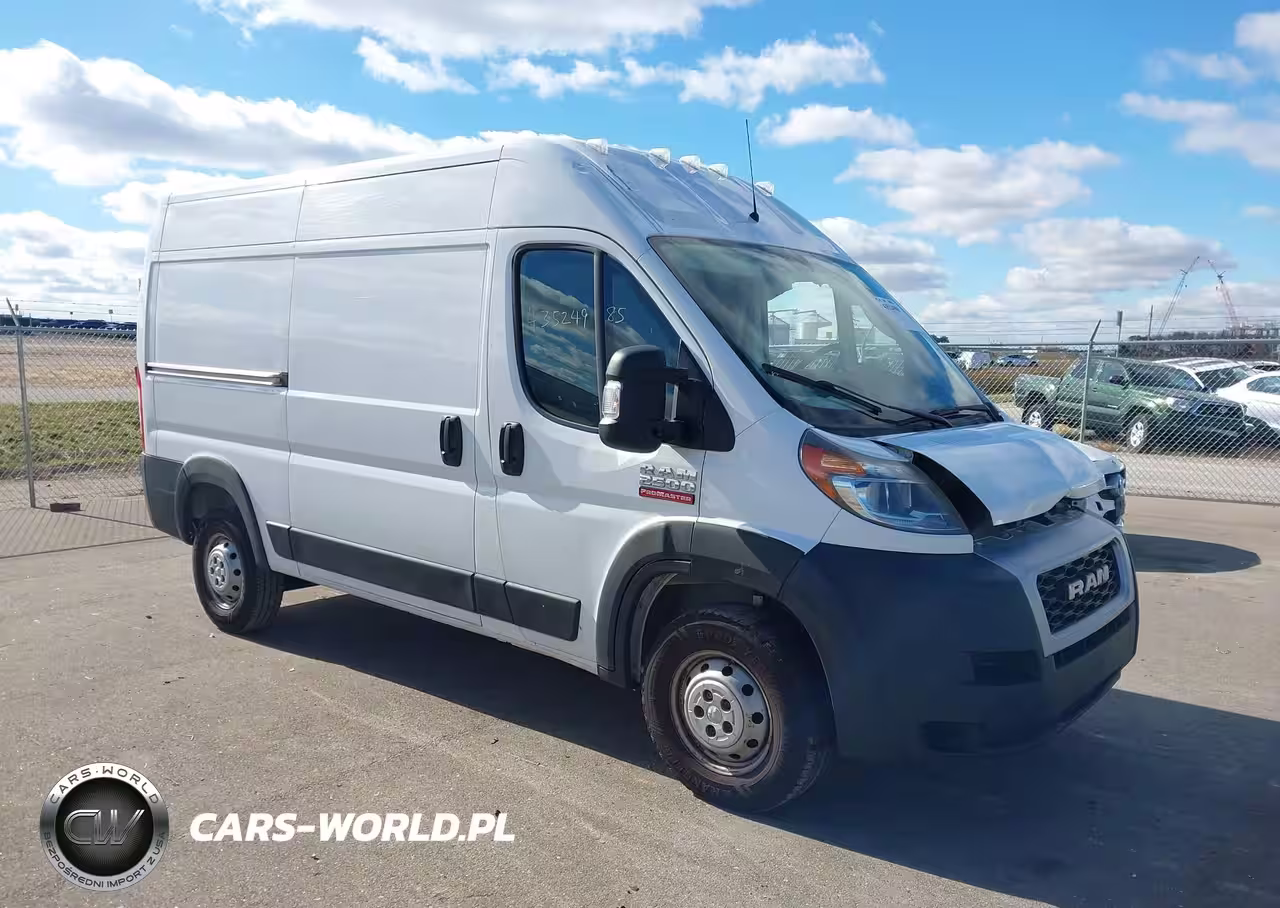 2019 Ram Promaster 2500 High Roof 136 Wb