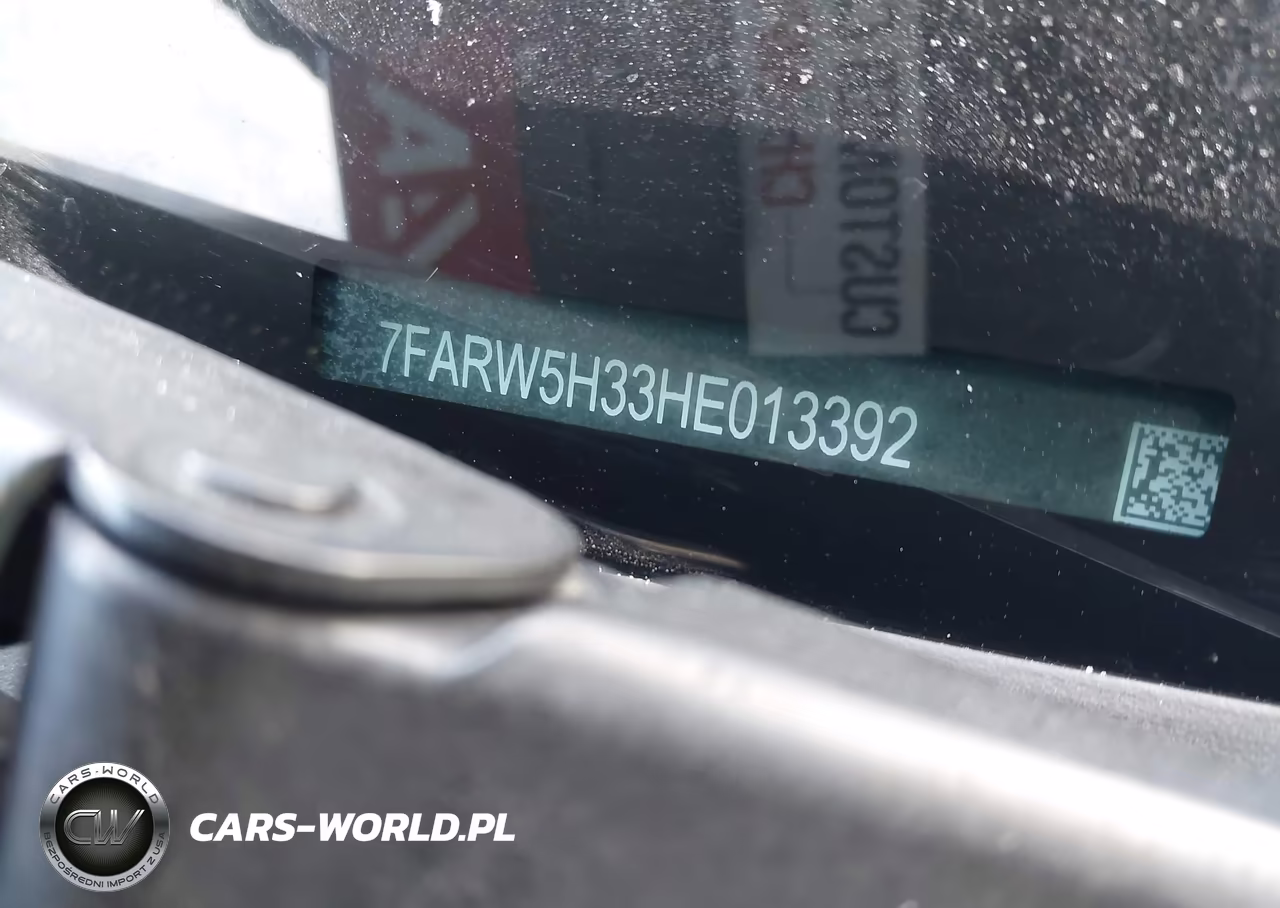 2017 Honda Cr-V Lx VIN:7FARW5H33HE013392 - 9