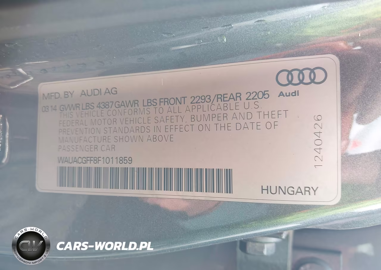 2015 Audi A3 1.8T Premium VIN:WAUACGFF8F1011859 - 9