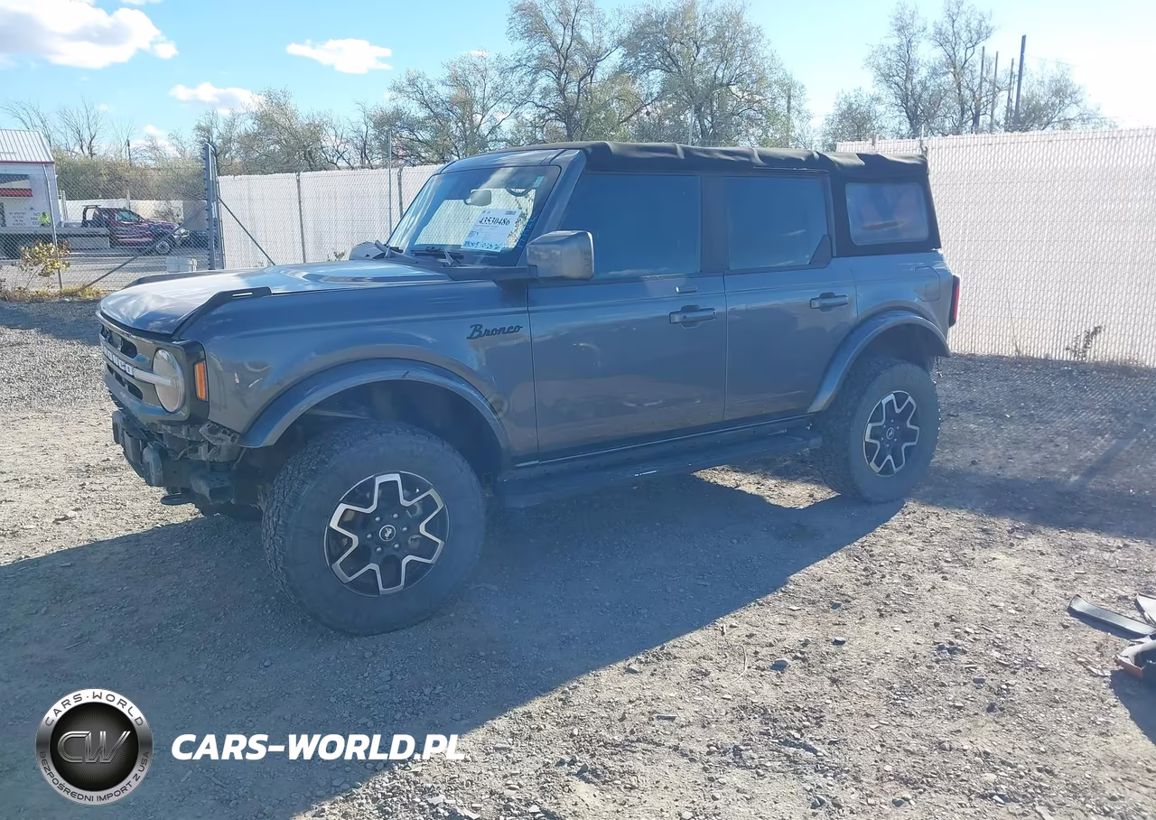 2022 Ford Bronco Outer Banks VIN:1FMDE5DH8NLB78790 - 2