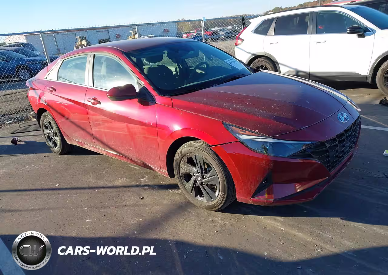 2023 Hyundai Elantra Hybrid Blue