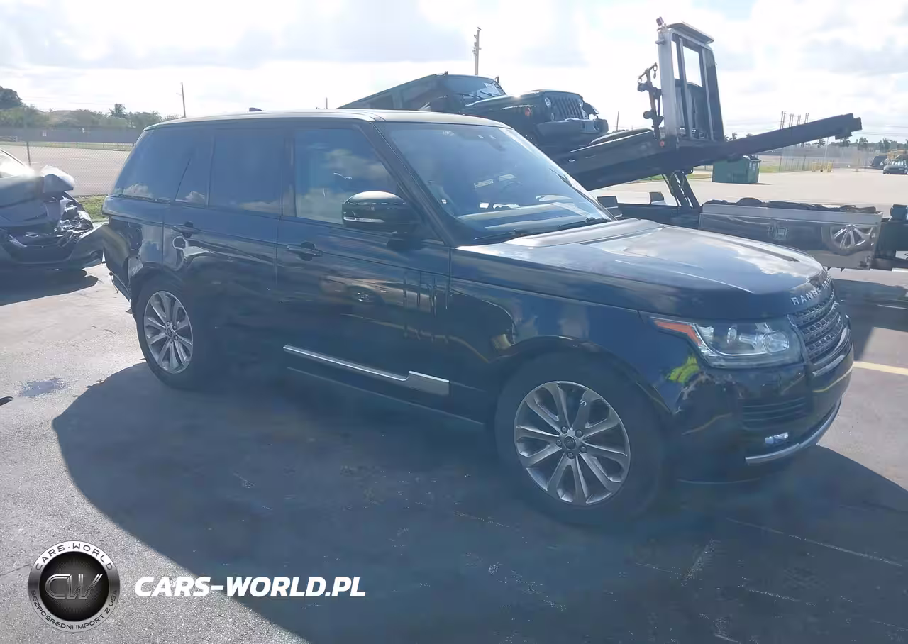 2017 Land Rover Range Rover 3.0L V6 Turbocharged Diesel Td6