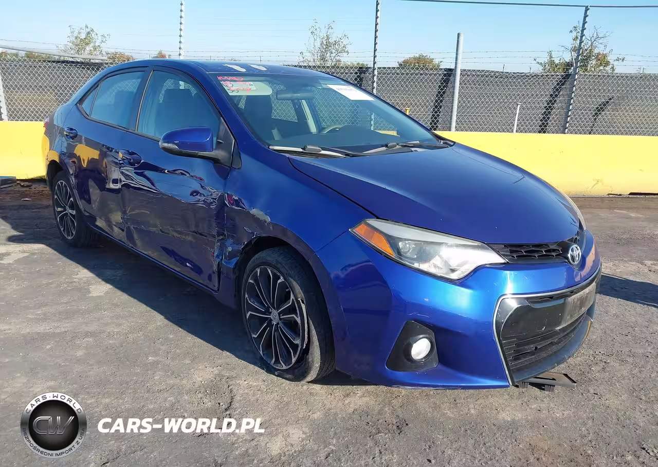 2014 Toyota Corolla S Plus