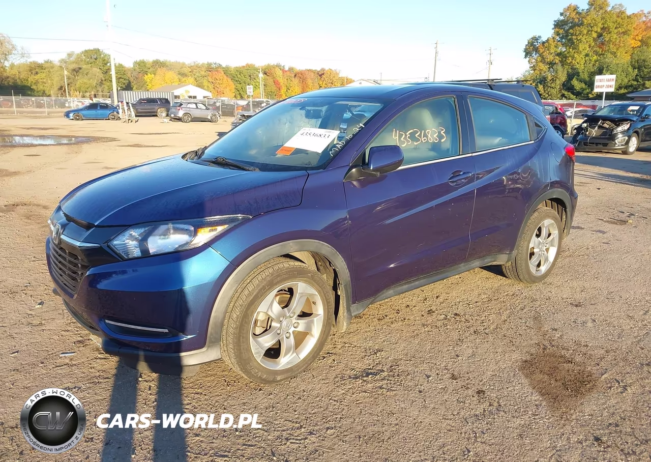 2016 Honda Hr-V Lx VIN:3CZRU6H39GM769126 - 2