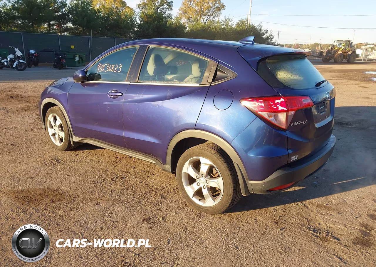 2016 Honda Hr-V Lx VIN:3CZRU6H39GM769126 - 3
