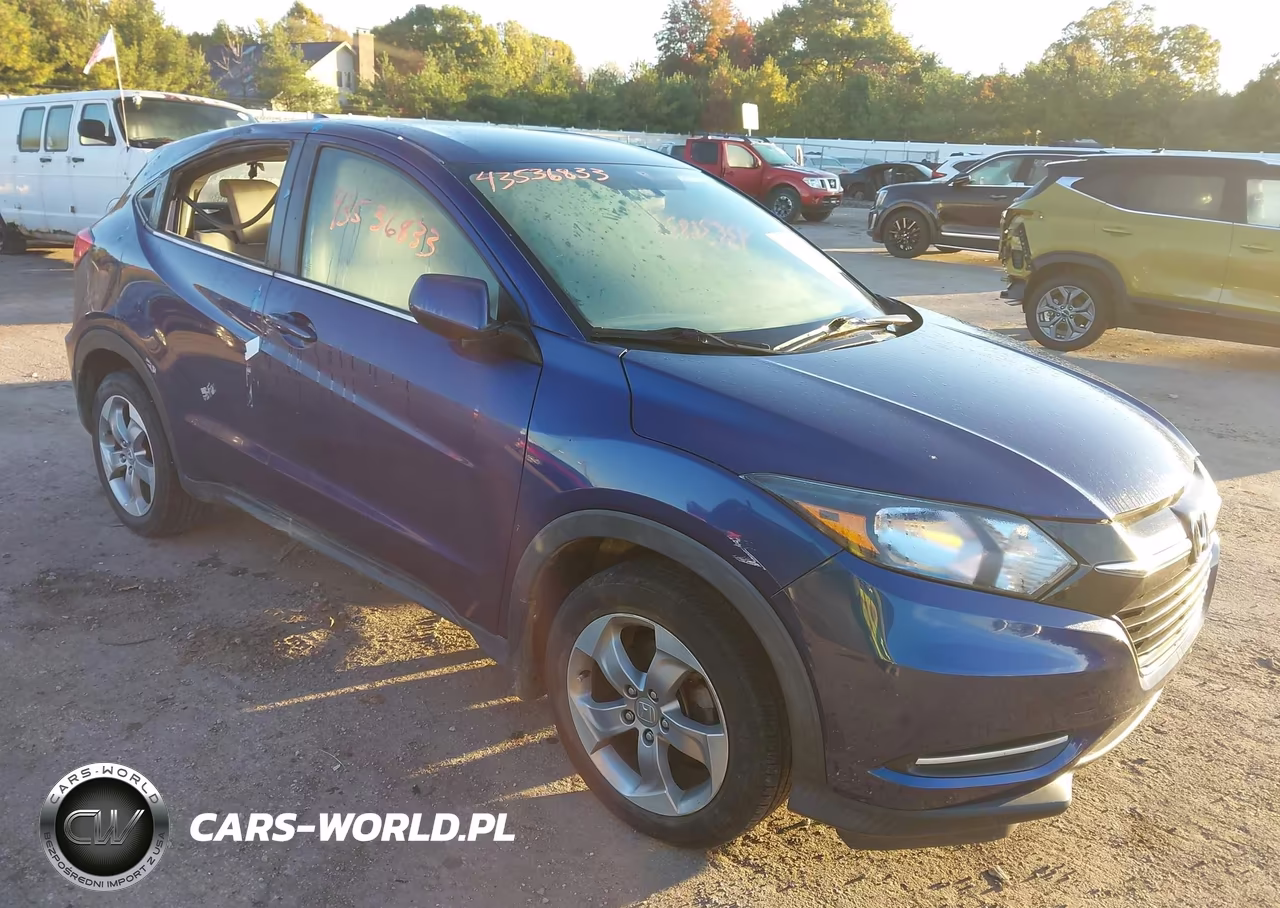 2016 Honda Hr-V Lx VIN:3CZRU6H39GM769126 - 6