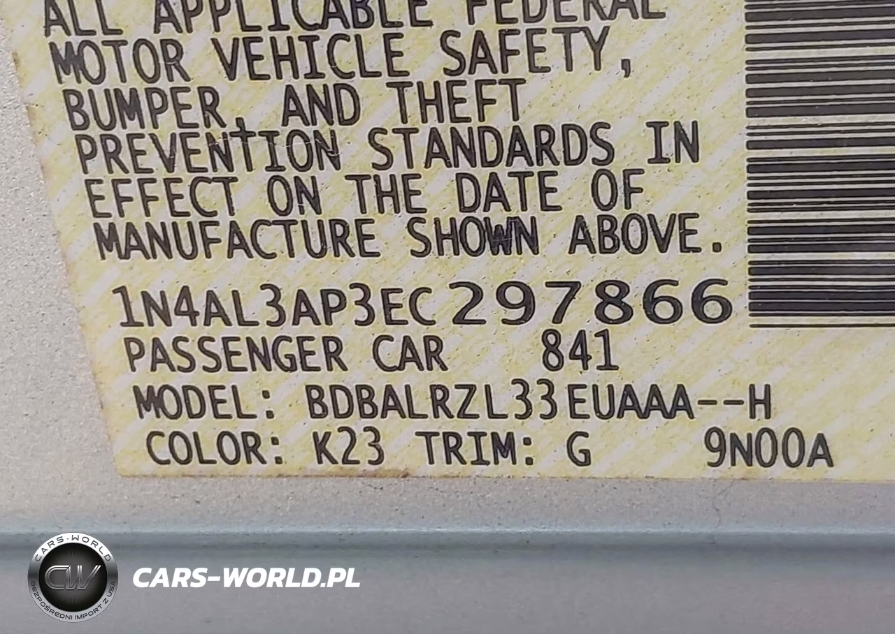 2014 Nissan Altima 2.5 S VIN:1N4AL3AP3EC297866 - 9