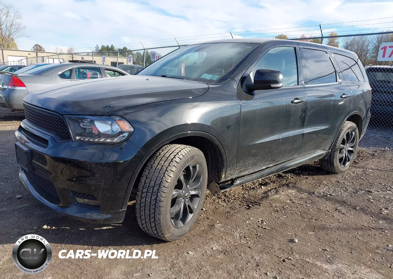 2019 Dodge Durango Gt VIN:1C4RDJDGXKC705477 - 2