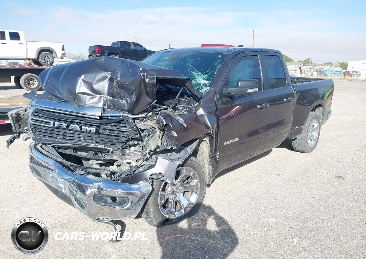 2021 Ram 1500 Lone Star 4X2 6'4 Box VIN:1C6RREBG0MN584582 - 2