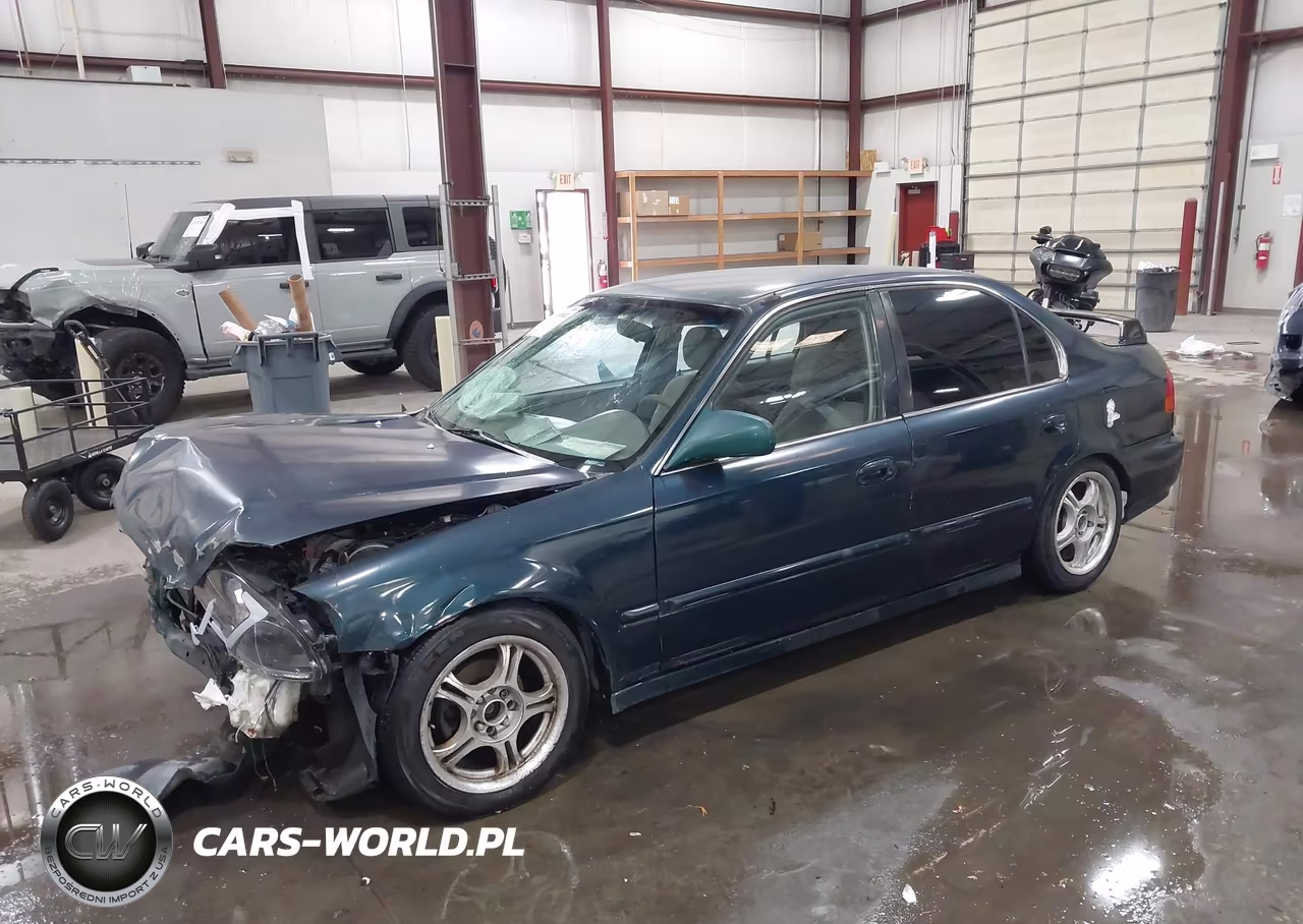 1998 Honda Civic Lx VIN:JHMEJ6674WS006227 - 2