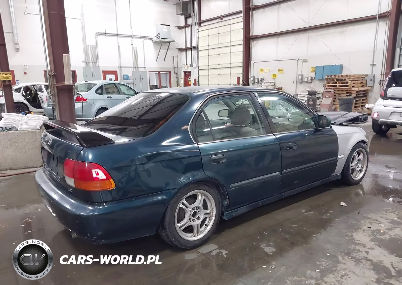 1998 Honda Civic Lx VIN:JHMEJ6674WS006227 - 4
