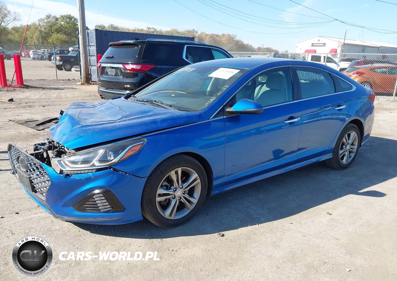 2019 Hyundai Sonata Sel VIN:5NPE34AF6KH784665 - 2