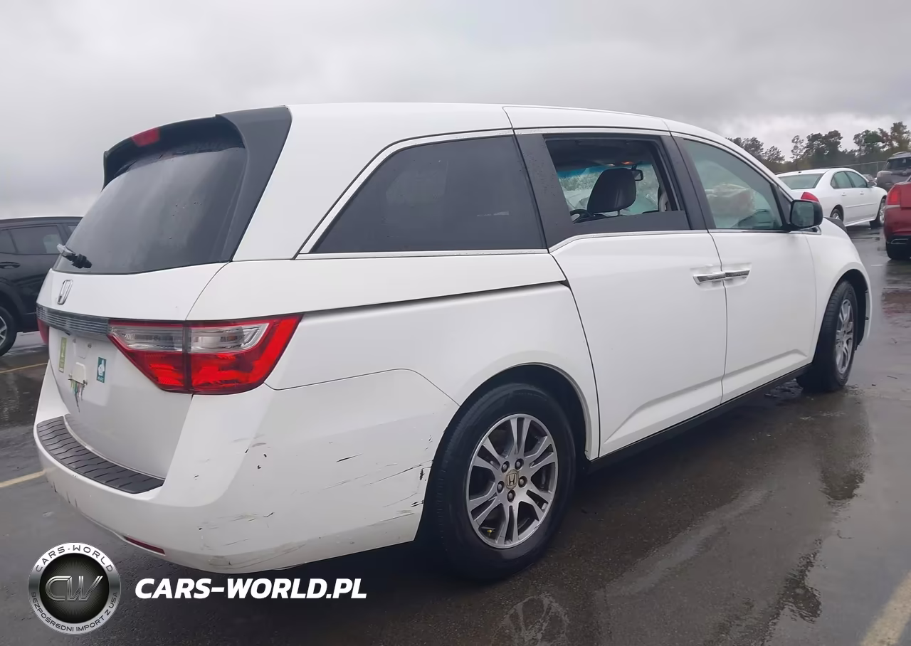 2012 Honda Odyssey Ex-L VIN:5FNRL5H67CB012933 - 4