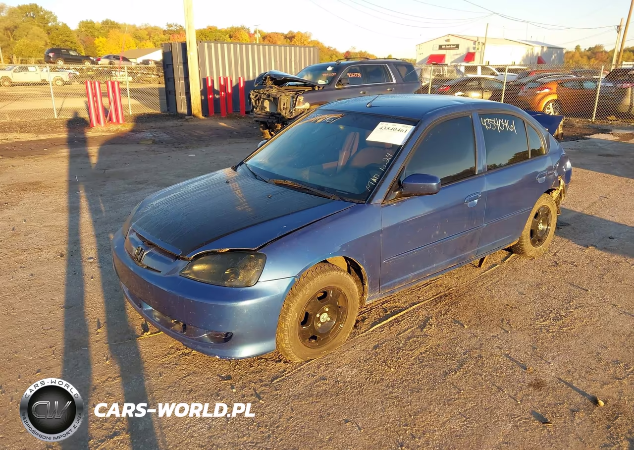 2003 Honda Civic Hybrid VIN:JHMES96653S007064 - 2
