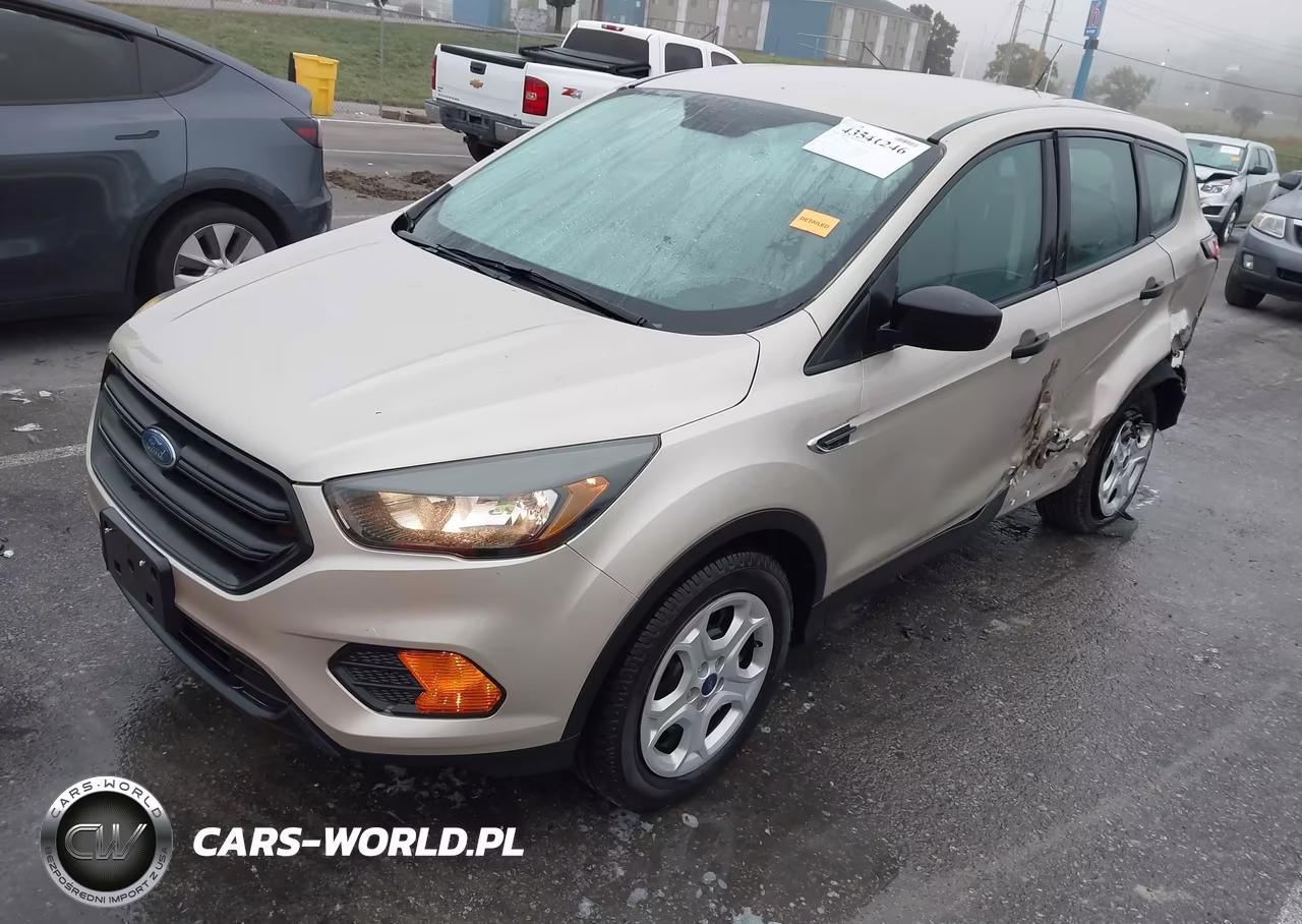 2018 Ford Escape S VIN:1FMCU0F7XJUA18985 - 2