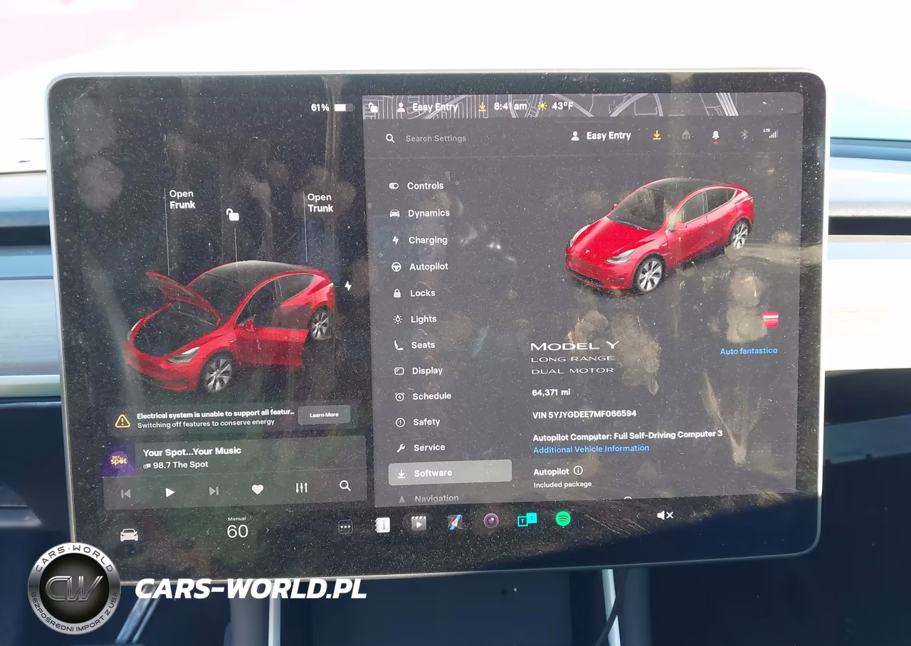 2021 Tesla Model Y Long Range Dual Motor All-Wheel Drive VIN:5YJYGDEE7MF066594 - 18