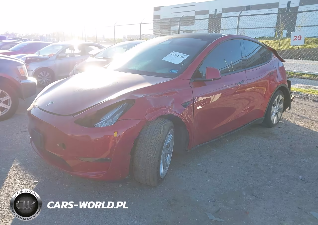 2021 Tesla Model Y Long Range Dual Motor All-Wheel Drive VIN:5YJYGDEE7MF066594 - 2