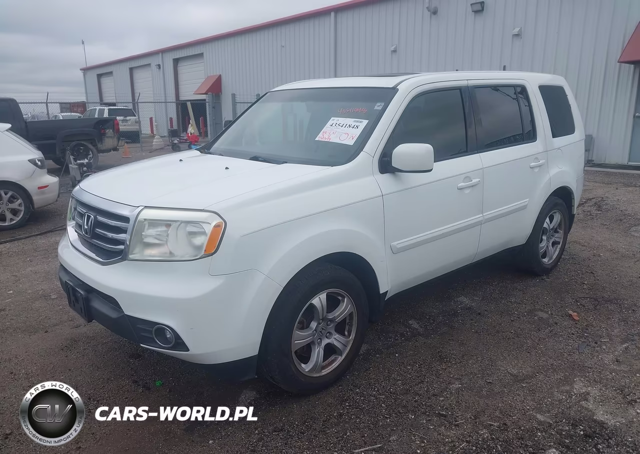 2013 Honda Pilot Ex-L VIN:5FNYF3H50DB004026 - 2