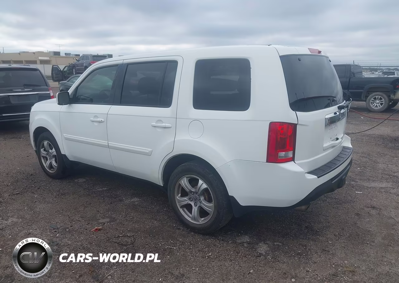 2013 Honda Pilot Ex-L VIN:5FNYF3H50DB004026 - 3