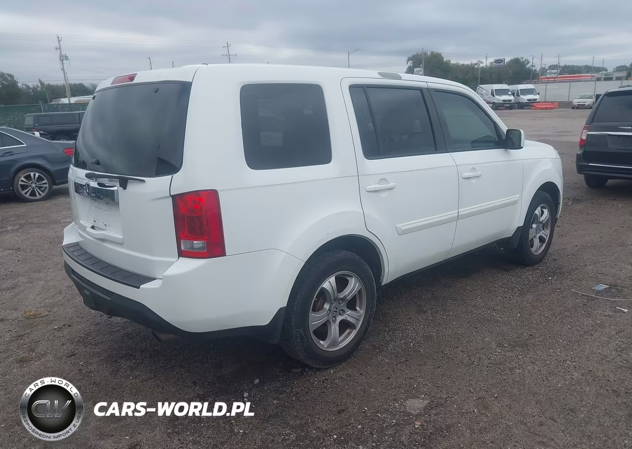 2013 Honda Pilot Ex-L VIN:5FNYF3H50DB004026 - 4