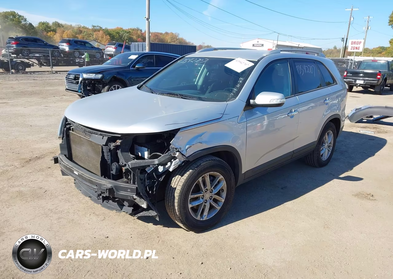 2014 Kia Sorento Lx VIN:5XYKT3A62EG496361 - 2