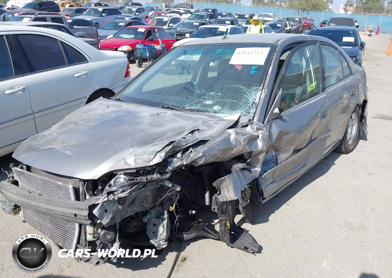 2004 Honda Civic Hybrid VIN:JHMES96604S022802 - 2