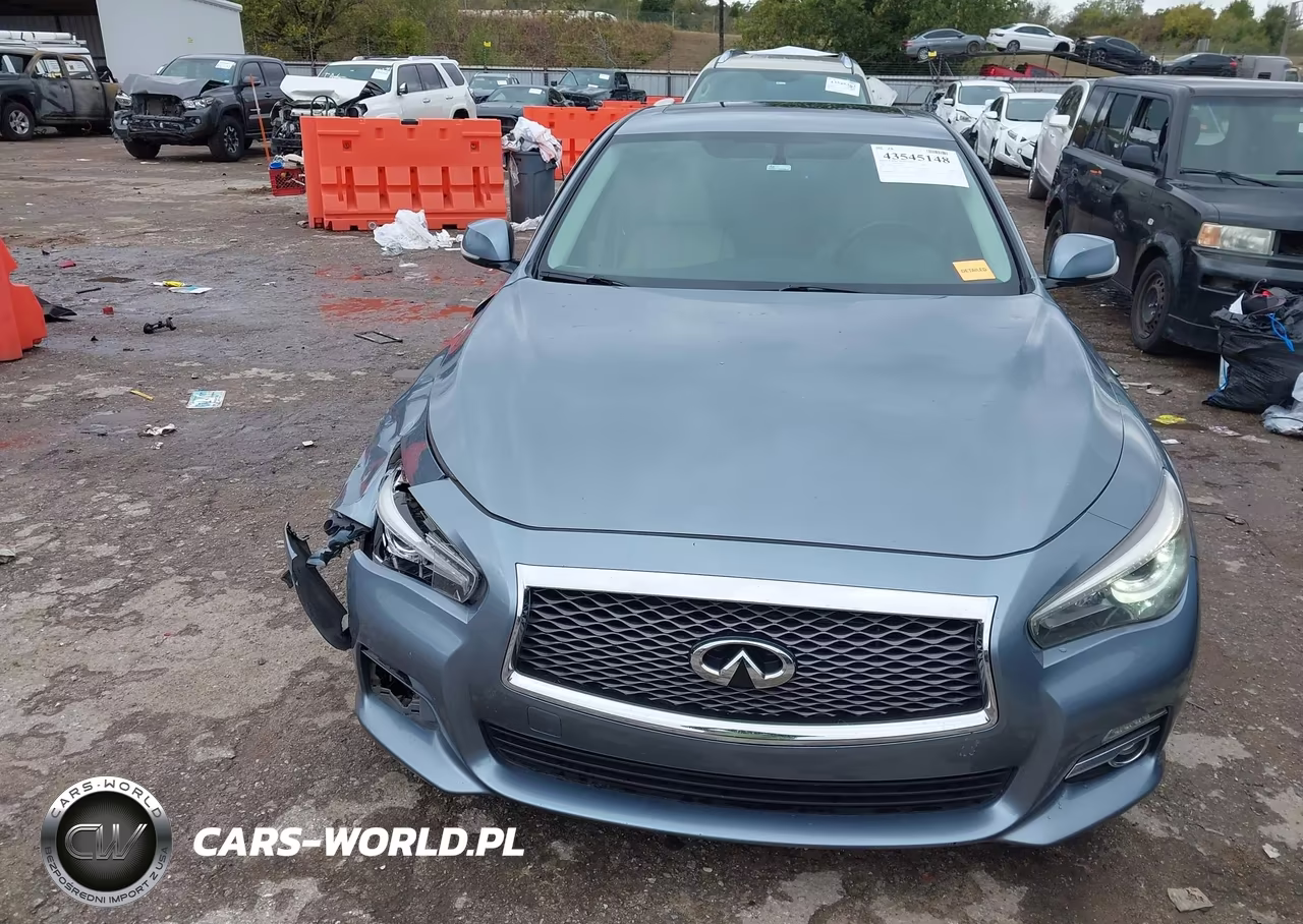 2014 Infiniti Q50 Hybrid Premium VIN:JN1AV7AR4EM702398 - 12