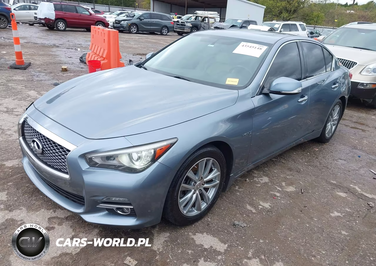 2014 Infiniti Q50 Hybrid Premium VIN:JN1AV7AR4EM702398 - 2