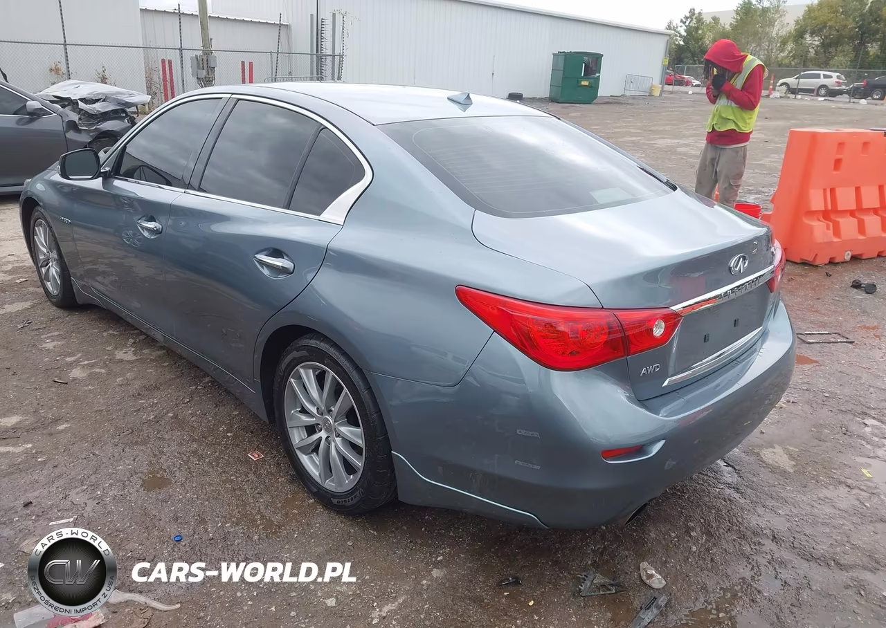 2014 Infiniti Q50 Hybrid Premium VIN:JN1AV7AR4EM702398 - 3